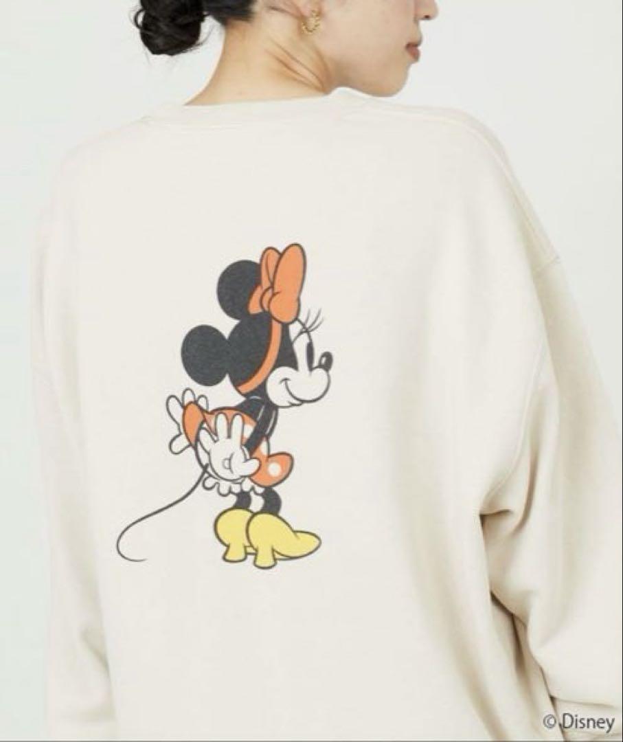 専用　フリークスストア　ディズニー　ミニー　スウェット　アイボリー　レア