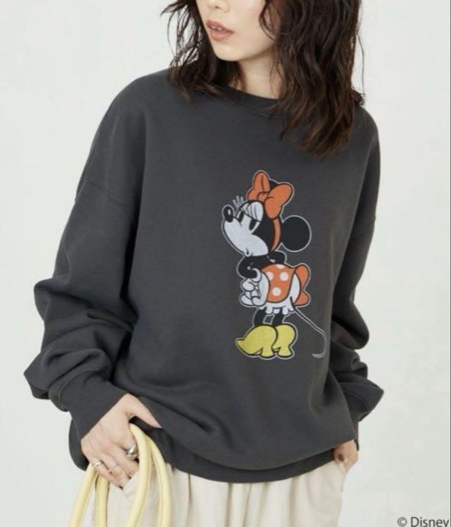 専用　フリークスストア　ディズニー　ミニー　スウェット　アイボリー　レア