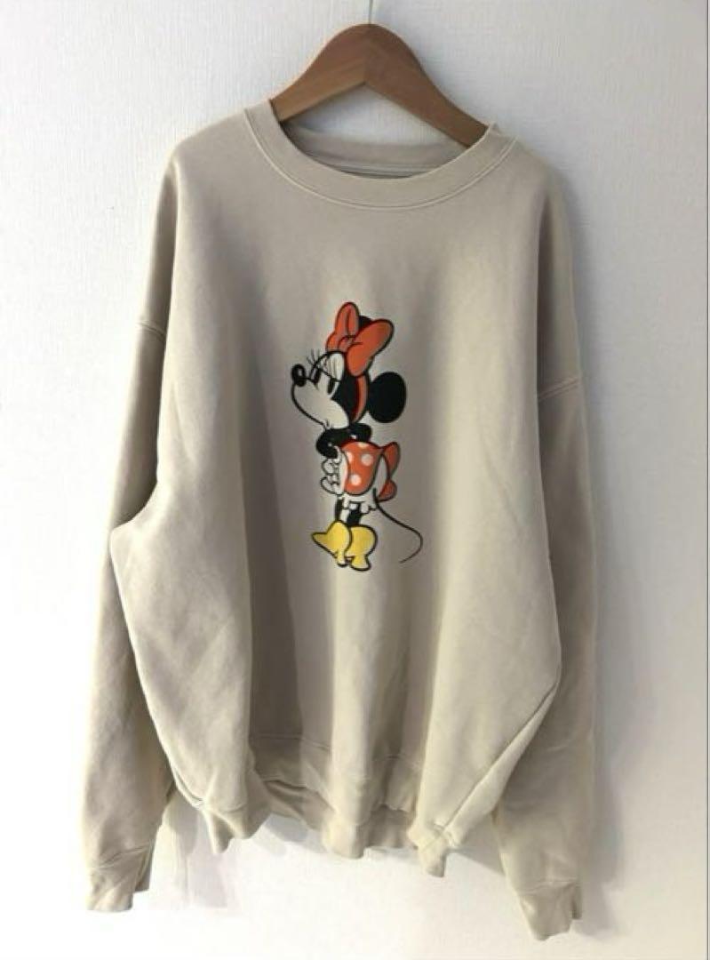 専用　フリークスストア　ディズニー　ミニー　スウェット　アイボリー　レア