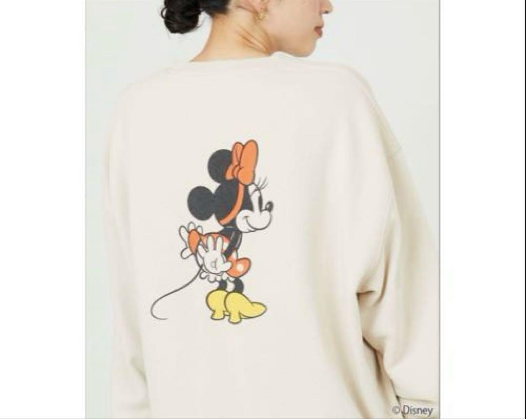 専用　フリークスストア　ディズニー　ミニー　スウェット　アイボリー　レア