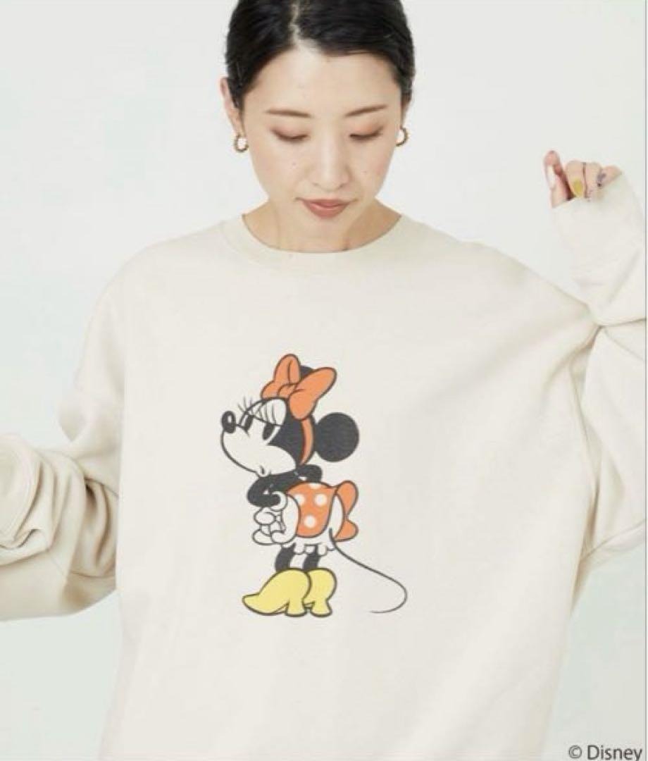 専用　フリークスストア　ディズニー　ミニー　スウェット　アイボリー　レア