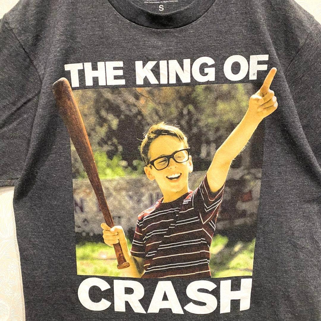 入手困難　名作映画 サンドロット S 半袖 プリント Tシャツ ダークグレー
