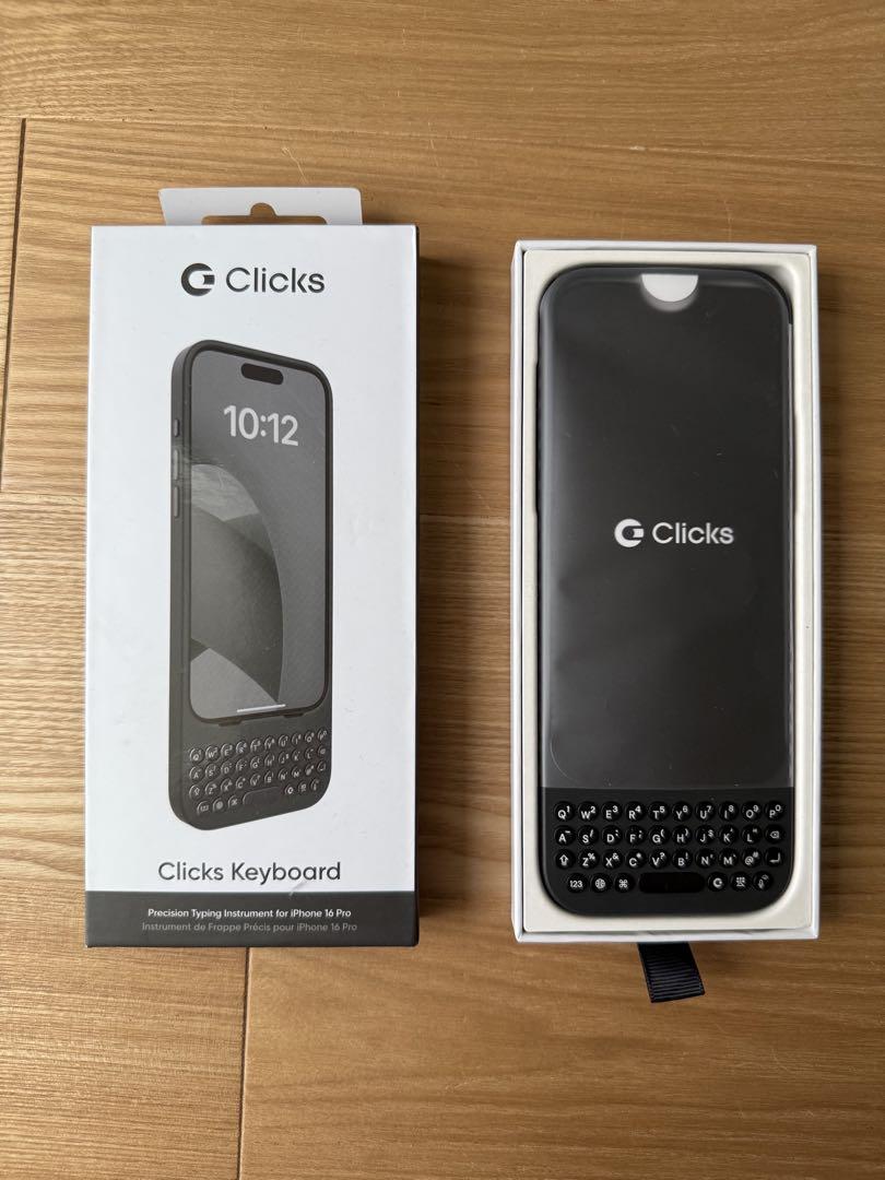 【未使用】Clicks Keyboard for iPhone 16 Pro