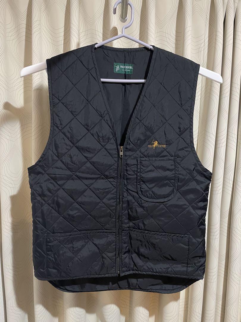 POLO COUNTRY ポロ カントリー キルティング ベスト 古着 Y2K