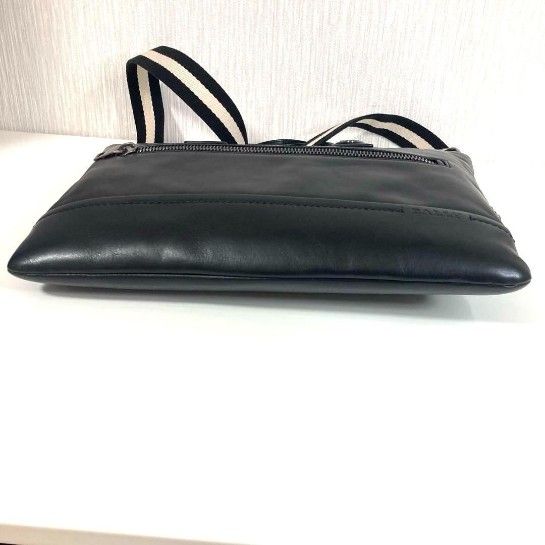 BALLY✨美品✨2way レザー　ブリーフケース　バリーライン　斜め掛け A4