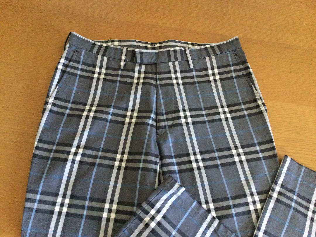 バーバリーブラックレーベル　ノバチェックパンツ　W76