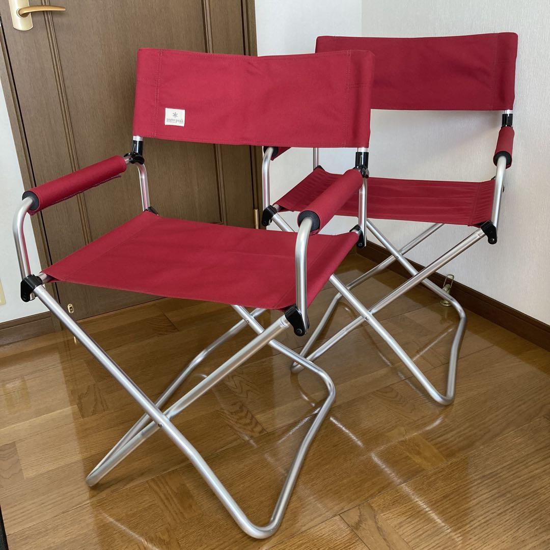 snow peak FDチェアワイド RD 赤5脚セット 1泊のみ使用 楽天市場】スノーピーク FDチェアワイドRD snow peak FD Chair
