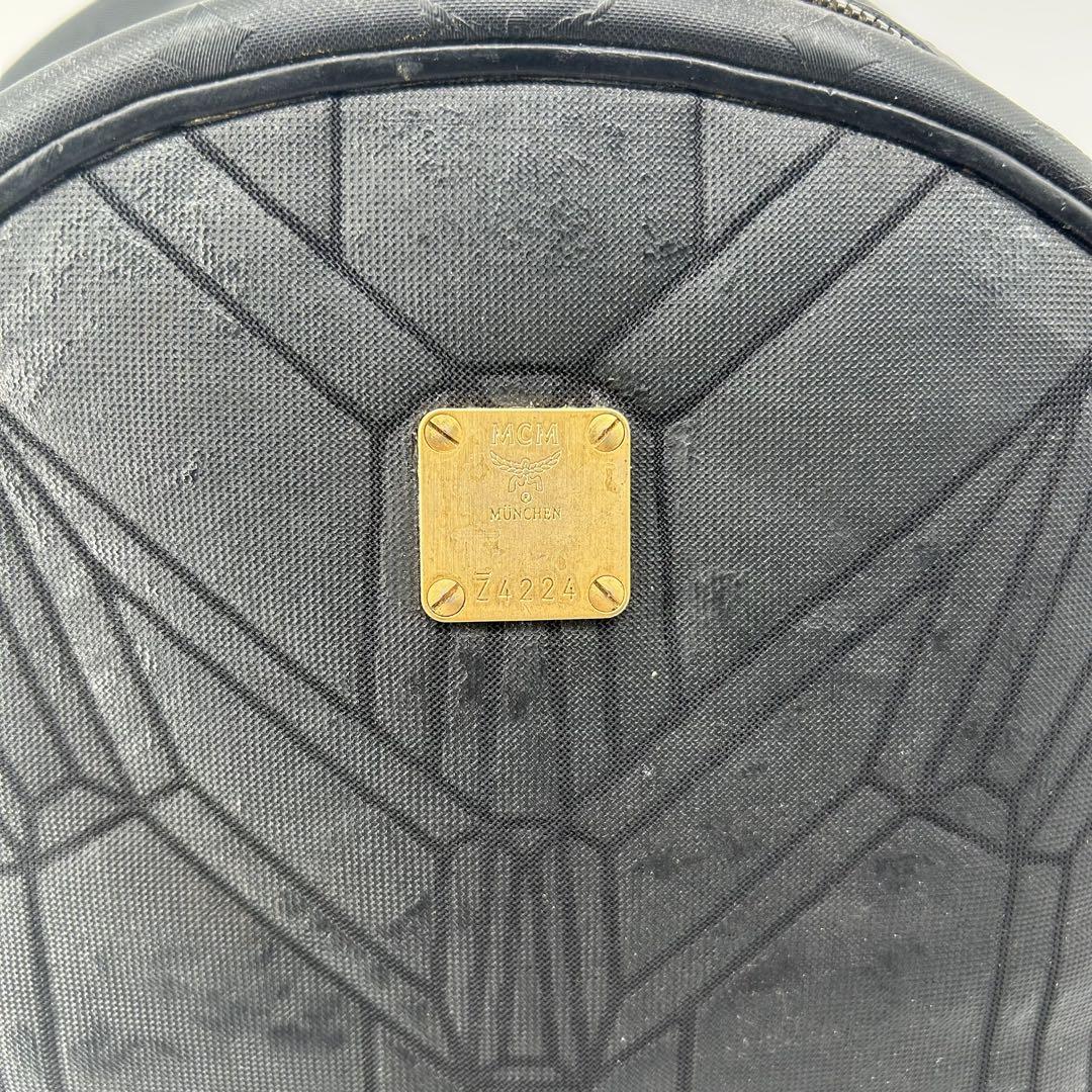 良品✨MCM エムシーエム ヴィセトス柄 デザイン リュック ラメ