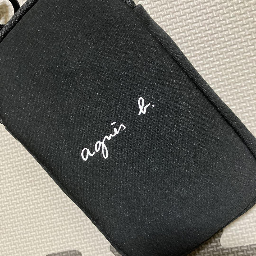 週末価格 美品　アニエスベー スマホショルダーバッグ