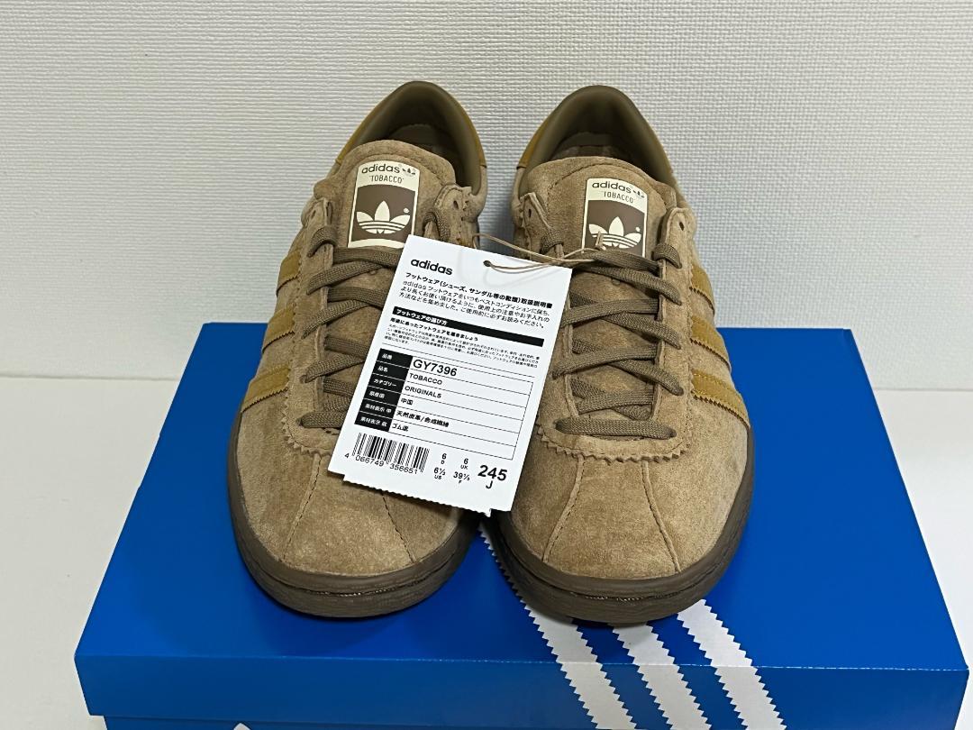 【新品】24.5cm adidas Originals TOBACCO タバコ 画像5