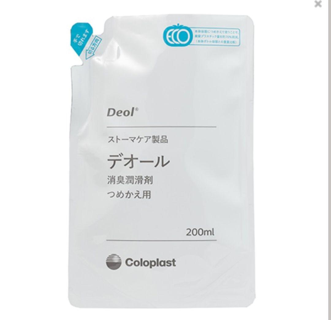 デオール消臭潤滑剤つめかえ用200ml×5袋 コロプラスト