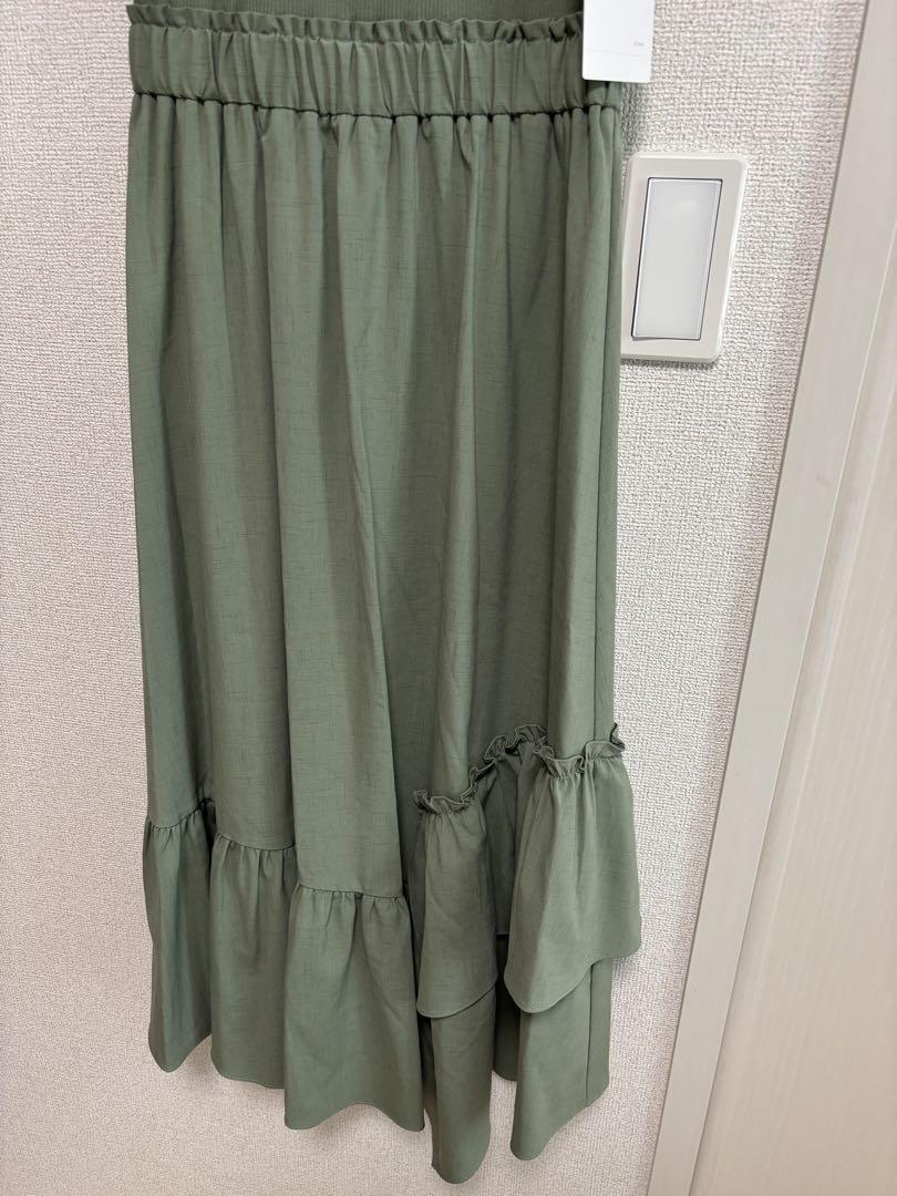フリルニットワンピース 週末限定価格