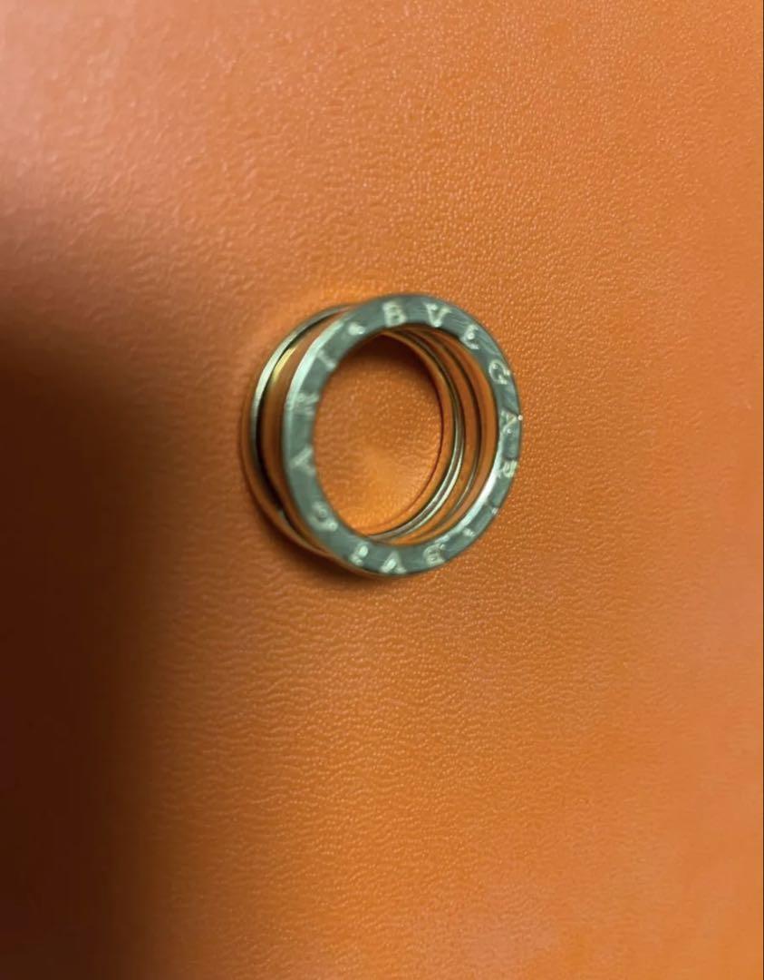 BVLGARI ゴールド ビーゼロワンリング ボックス付き　刻印あり