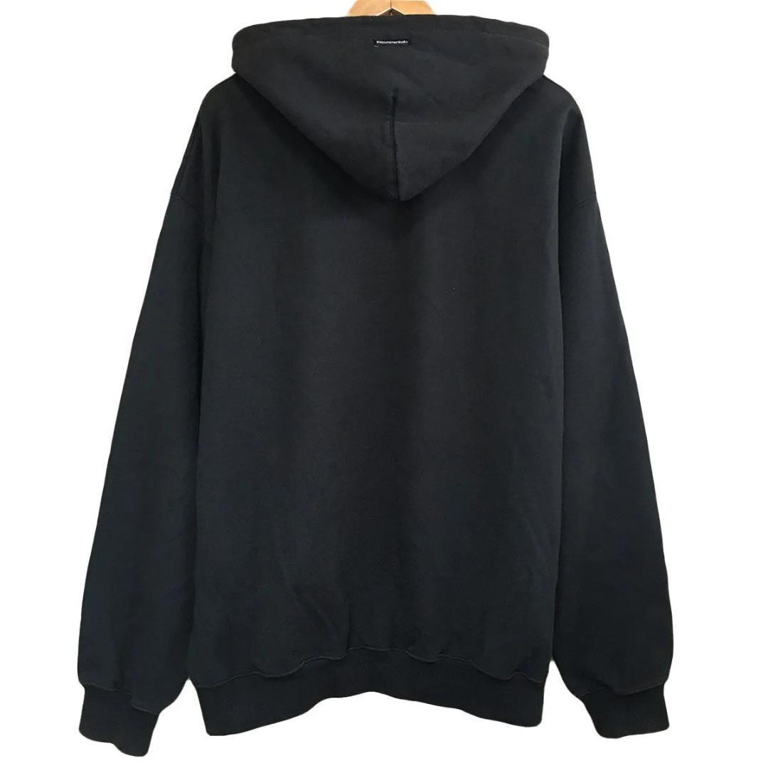 未使用 thisisneverthat ブラック フーディ XL T-Logo Hoodie（パーカー）｜thisisneverthat（ディスイズネバー