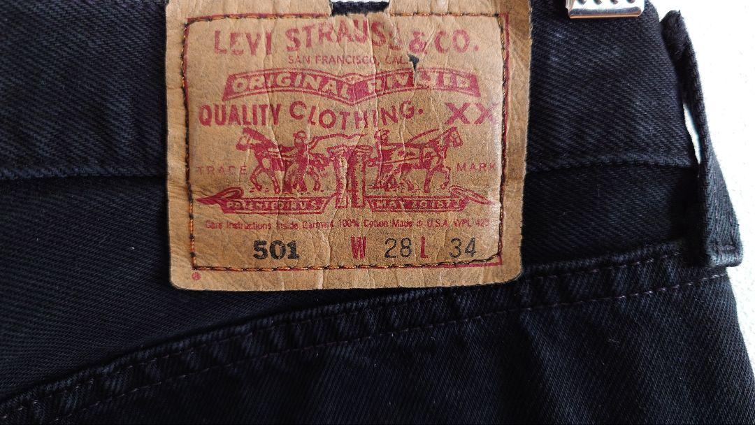 Levi's 501 90s USA製3枚! リーバイス ブラック 黒 w29 Levis 501 90s USA製3枚! リーバイス ブラック 黒 w29