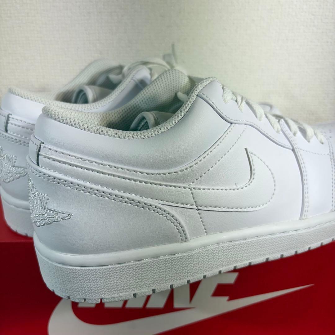 28.5cm新品 エア ジョーダン 1 LOW ホワイト553558-136 28.5cm新品 エア ジョーダン 1 LOW ホワイト553558-136