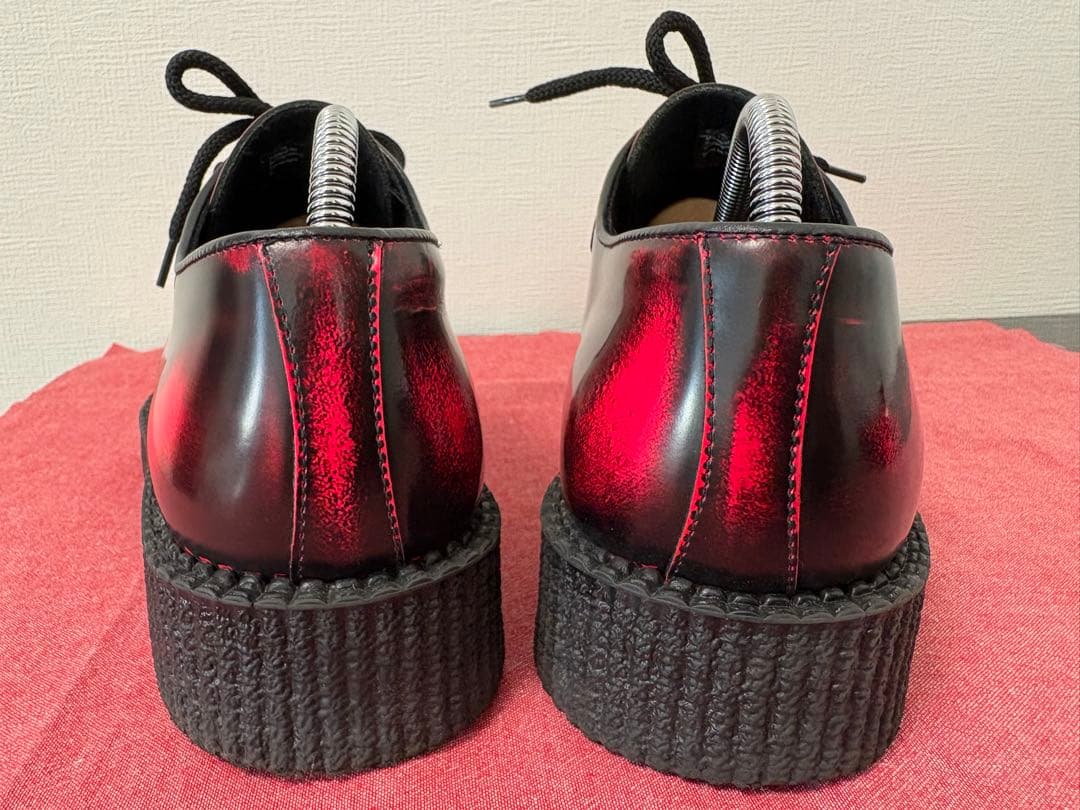 UNDERGROUND 厚底シューズ 赤黒 アンダーグラウンド UNDERGROUND 厚底シューズ 赤黒 アンダーグラウンド