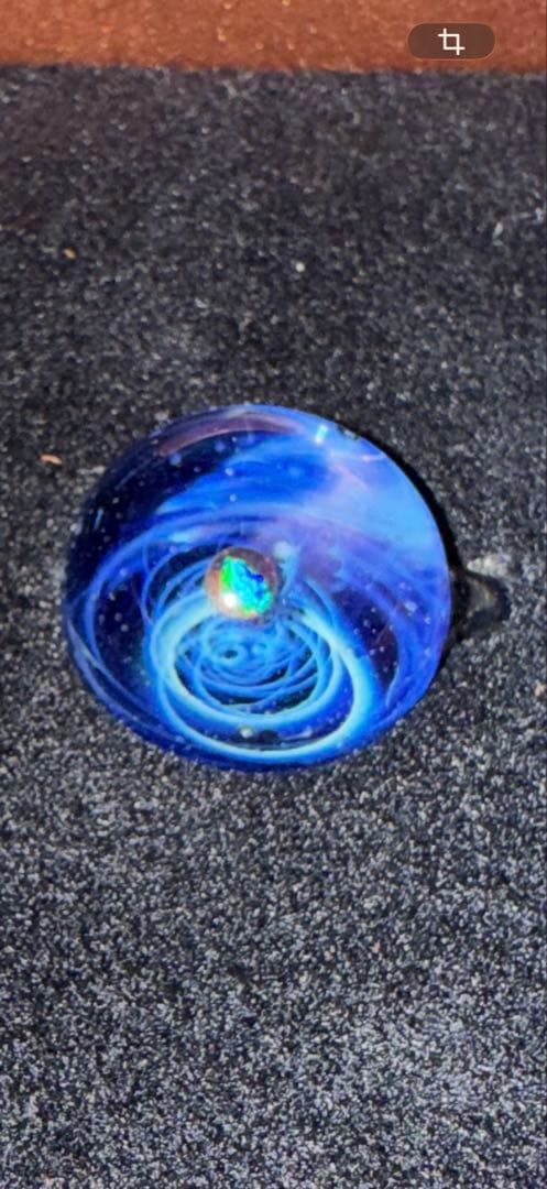 戸水賢志作 α 宇宙ガラス ペンダント