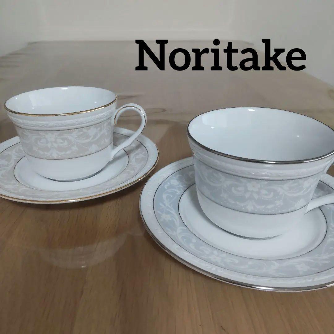 Noritakeノリタケカップ＆ソーサーセット2客