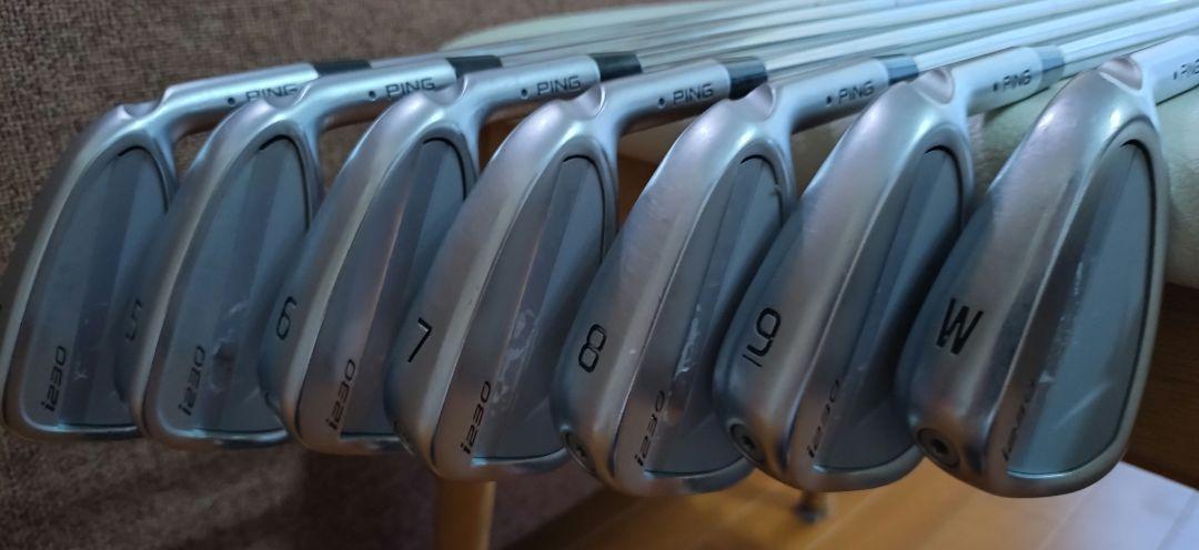 Ping i230 アイアンセット 4〜W 7本セット