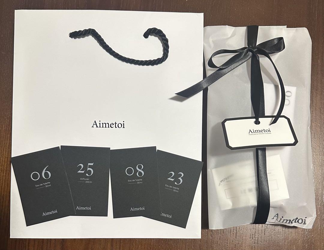 Aimetoi エメトワ POPUP限定ラッピング 香水06 新品未開封 Aimetoi ラッピング 香水 06 藤ヶ谷太輔 - メルカリ