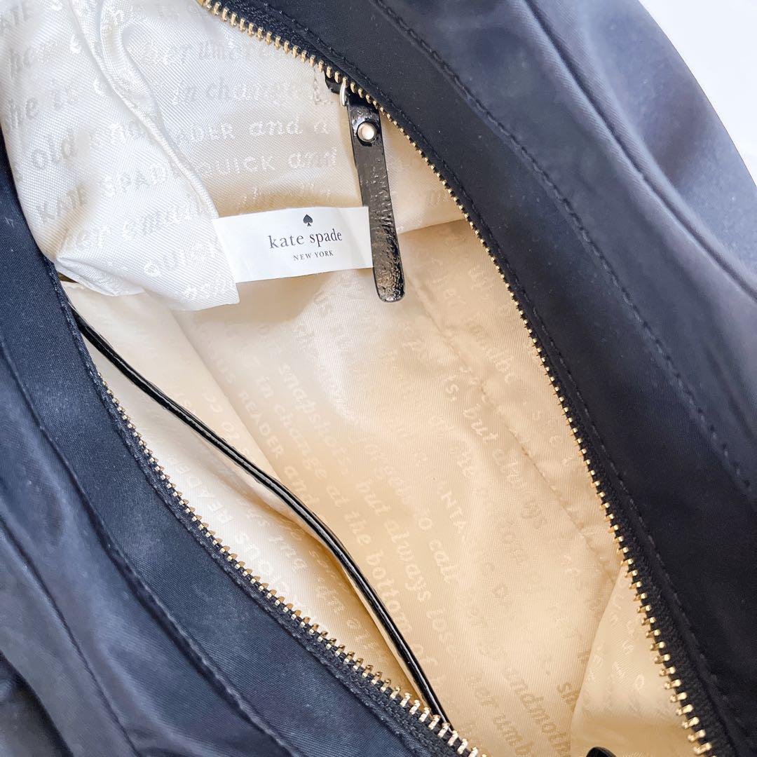 kate spade NEW YORK リボントートバッグ　黒