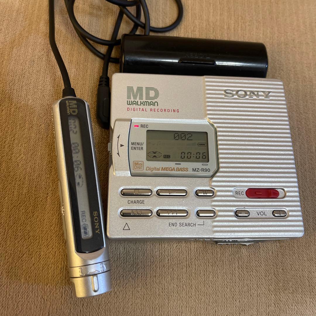 低廉 SONY MZ-R90 WALKMAN ポータブルMDレコーダー - makeadifference.ng