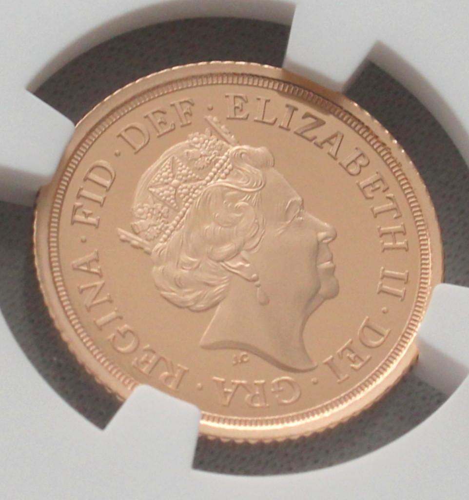 2022年イギリス プラチナジュビリー 1/2ソブリン NGC PF70DCAM