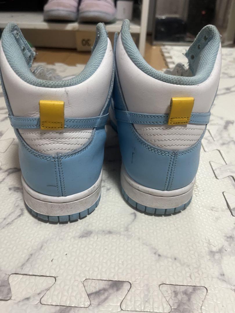 Nike Dunk ハイカット シューズ 青/白