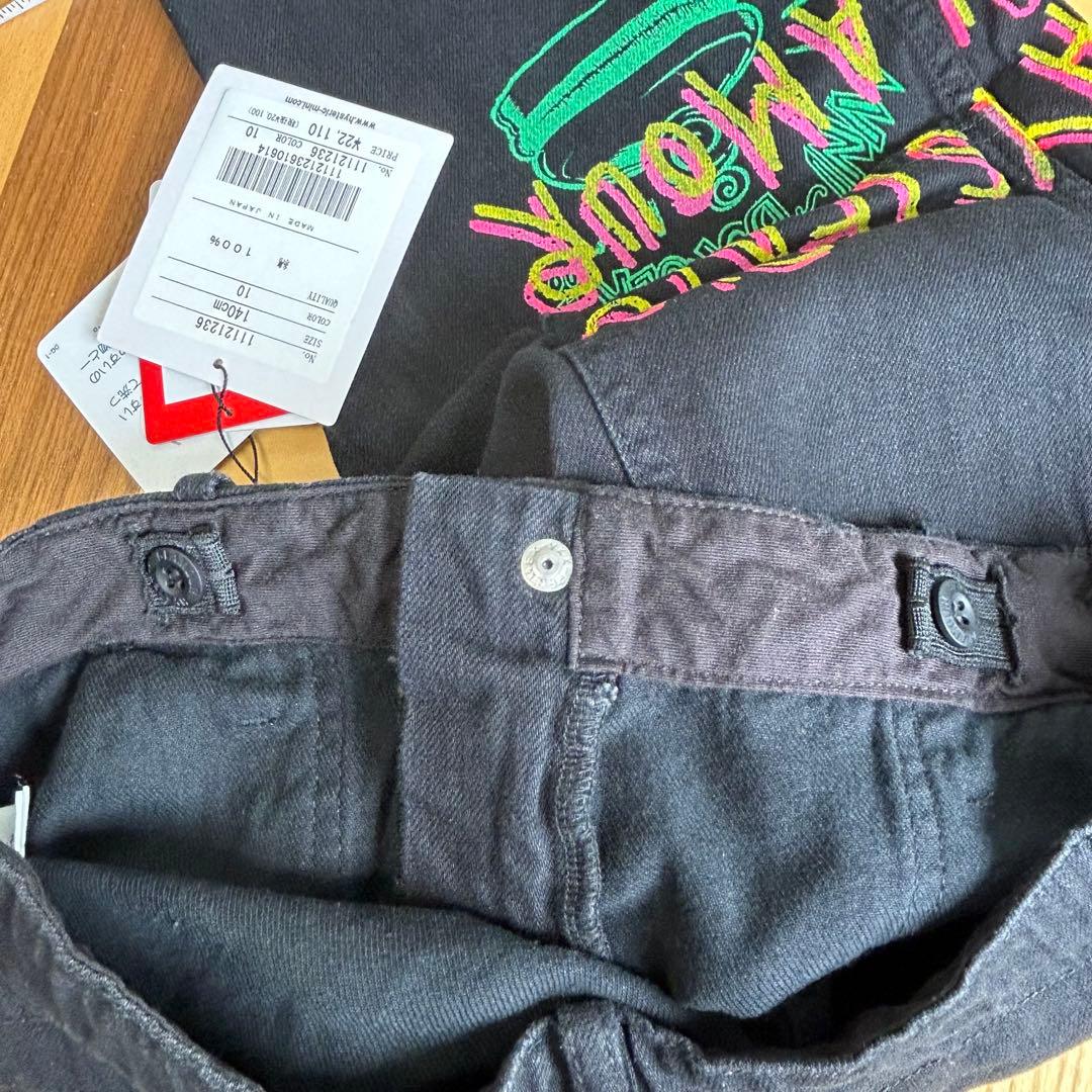 デニム地 ハーフパンツ