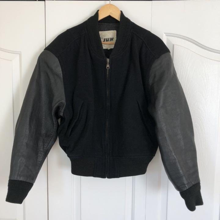 人気SALEお買い得 80s90s JUNMEN ジュンメン ヴィンテージ スタジャン 革ジャン y7oL0-m36290525125 低価国産