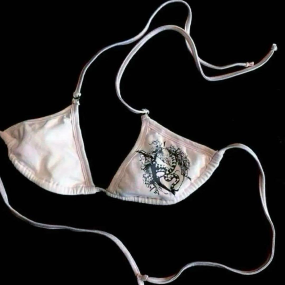 トップス LGB STRING BRA ICEPINK + FORBIDDEN FRUIT