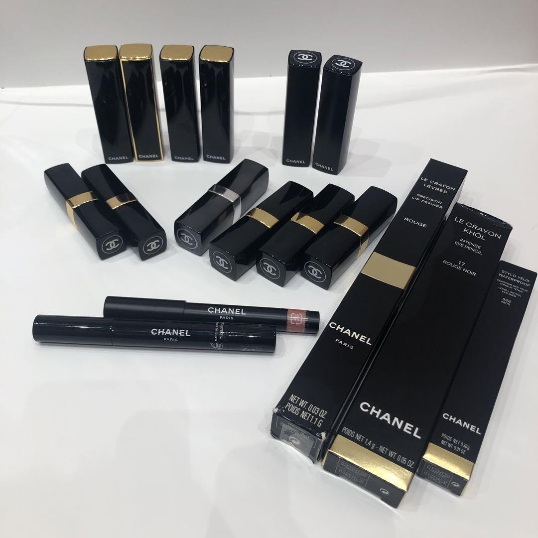 ★シャネル　使用済みルージュ17点まとめ売り