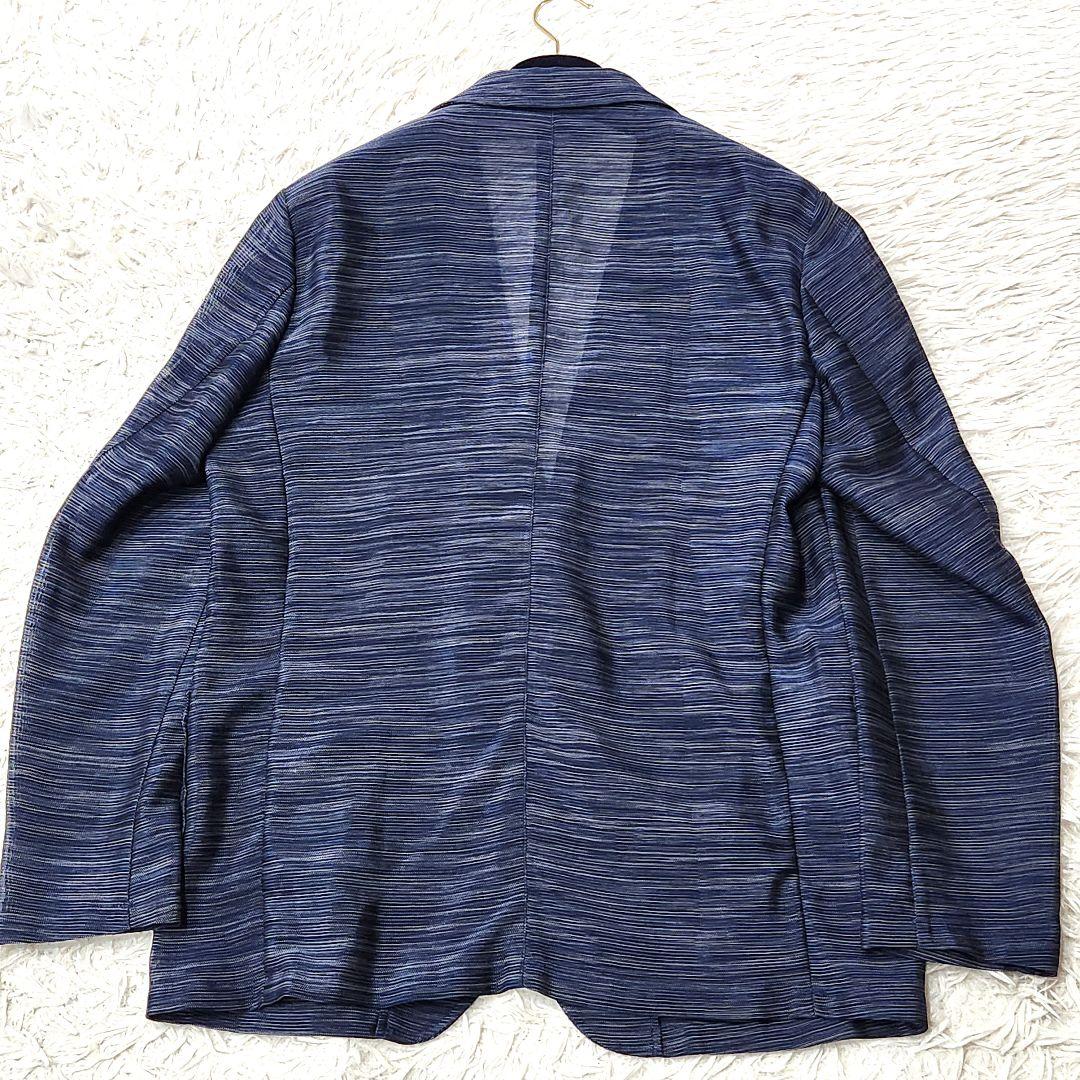 ✨未使用級✨ジーステージ❣️サマージャケット　M　ネイビー　ラペルピン　春夏物