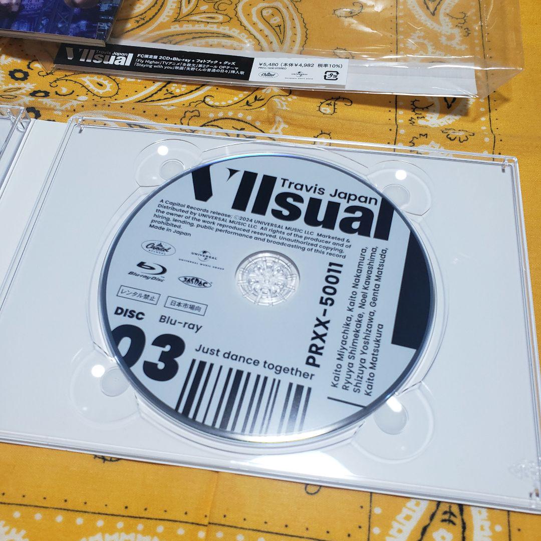 Travis Japan トラジャ VIIsual ファンクラブ盤 fc盤