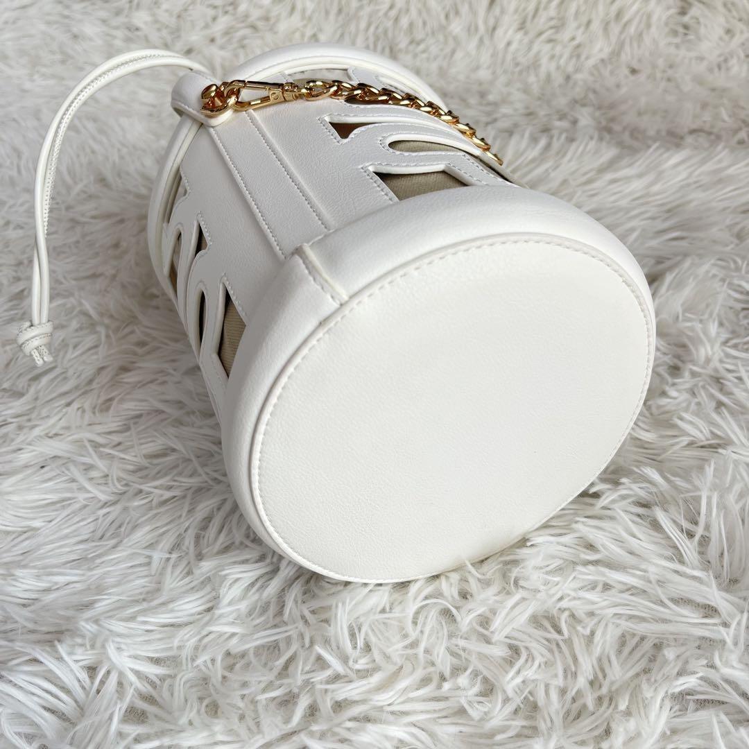 極美品】DIANA 3way ダイアナ ハンドバッグ ショルダーバッグ 白