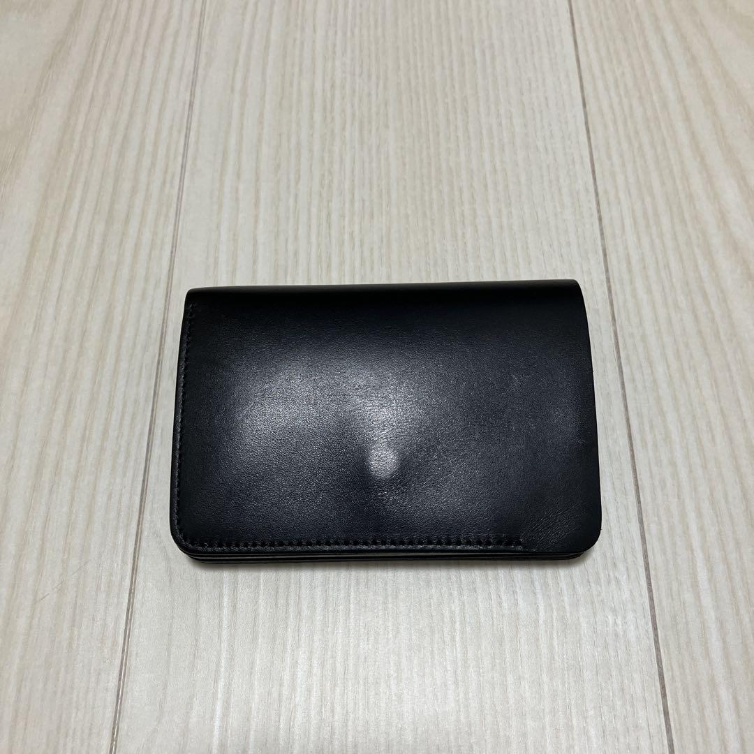 forme フォルメ Short wallet baby calf Black - メルカリ