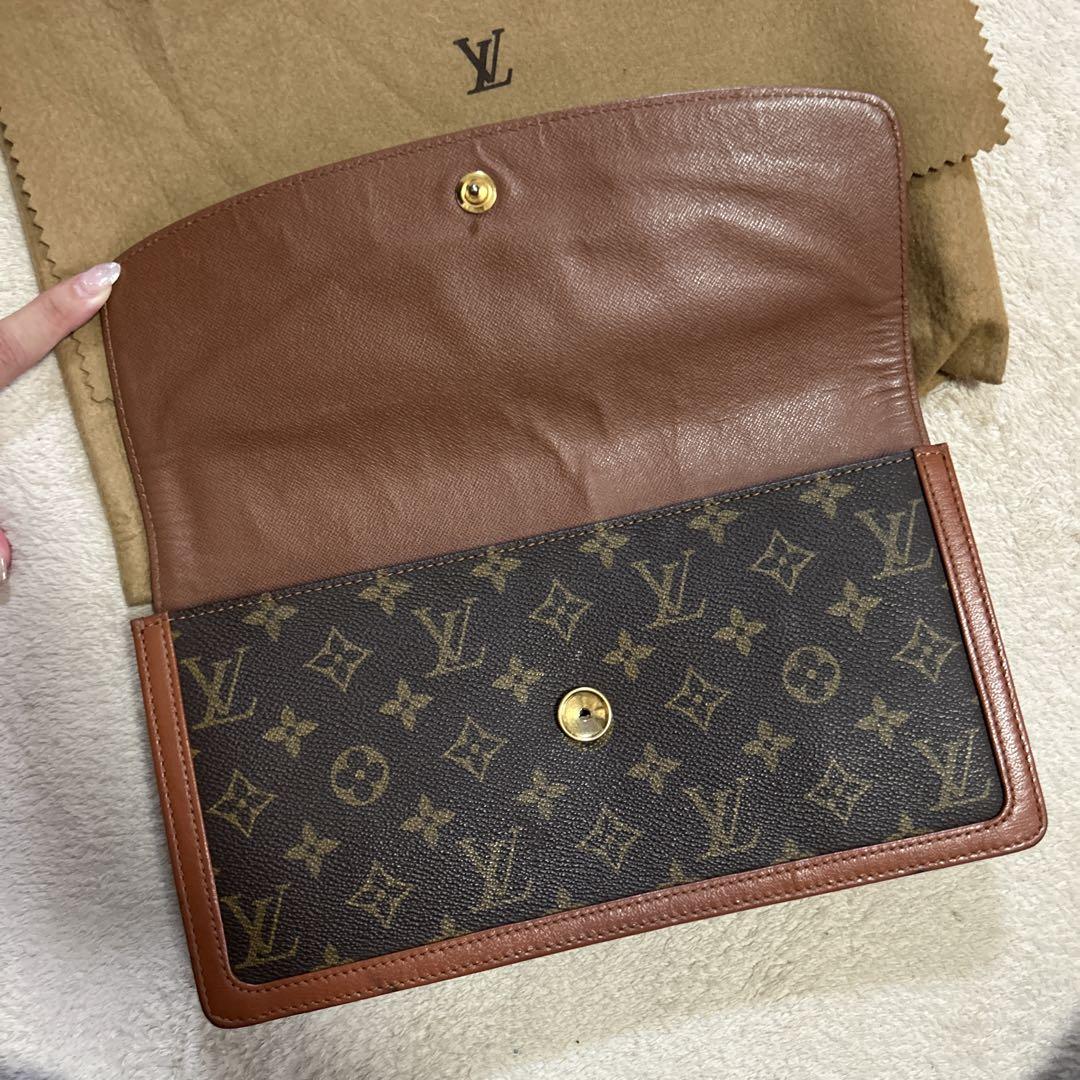 Louis Vuitton クラッチバッグ モノグラム　ブラウン