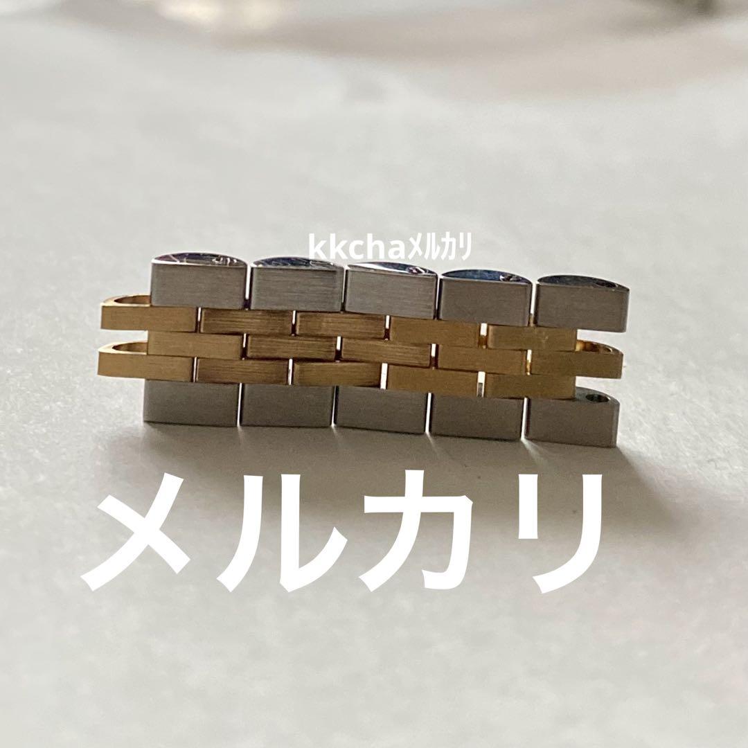【送料込】40 ROLEX ロレックス コマ 金属ベルト ブレス コンビ