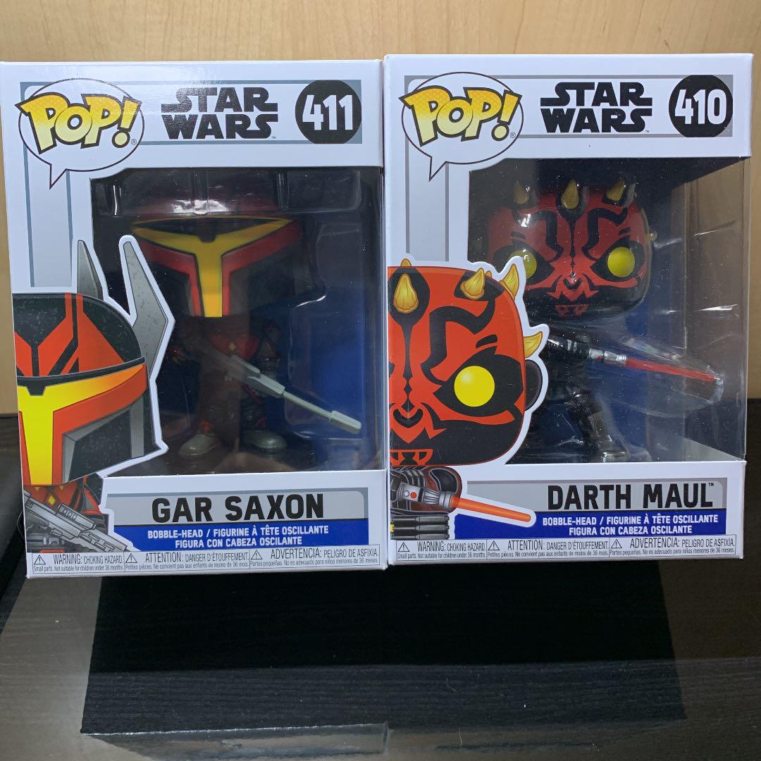 FUNKO POP スターウォーズ　ダースモール&ガーサクソンセット