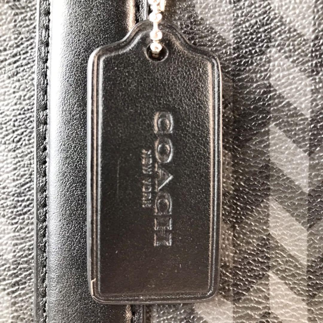 【極美品】コーチ　COACH トートバッグ　2way ショルダーバッグ  メンズ