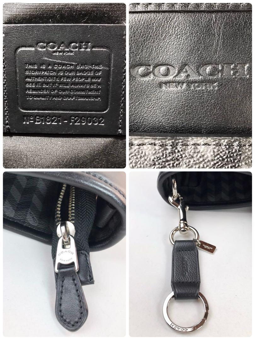 【極美品】コーチ　COACH トートバッグ　2way ショルダーバッグ  メンズ
