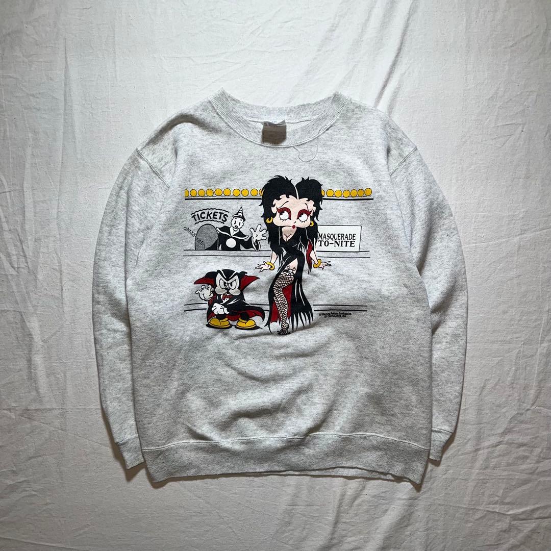 Y2K 90s 1994 goth Betty Boop sweat