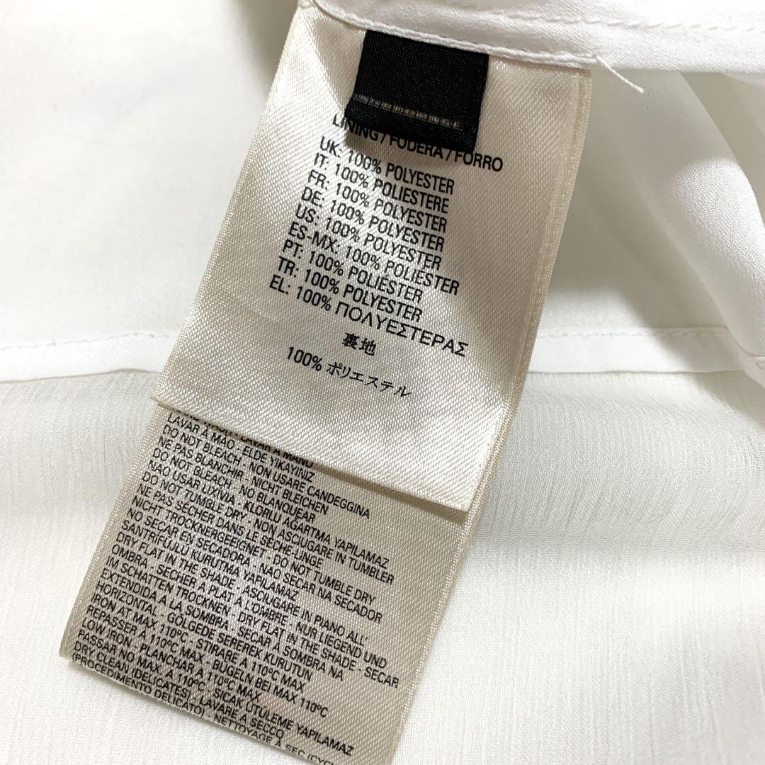 極美品】DIESEL Aラインノースリーブロングワンピース ウエスト
