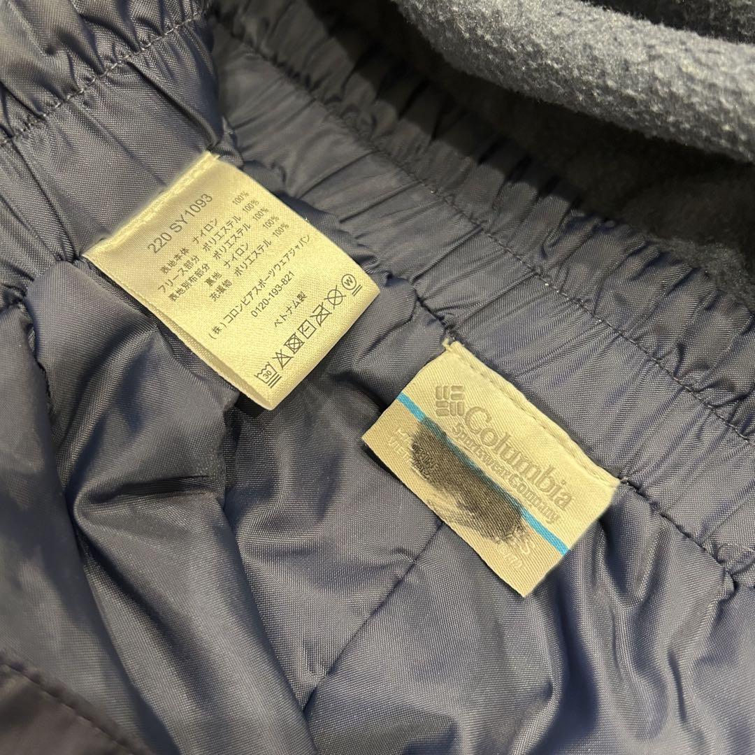 【57a2891】columbiaコロンビア　リバーシブルスキーウェア　120