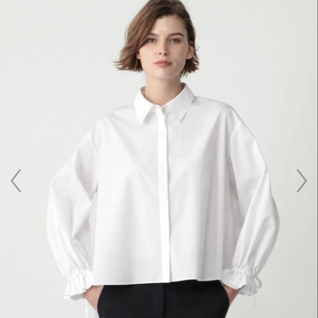 春夏新作モデル Ambie Cotton Luxe セオリーリュクス Shirt メルカリ - 38 白 ジャケット・アウター