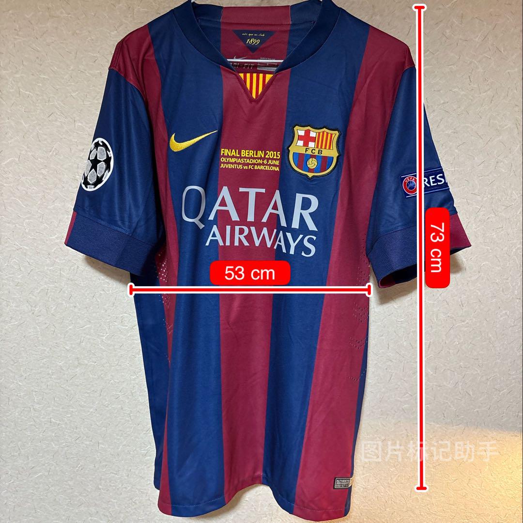 ピ*ス様 FC Barcelona Neymar Jr. 2015 Jersey