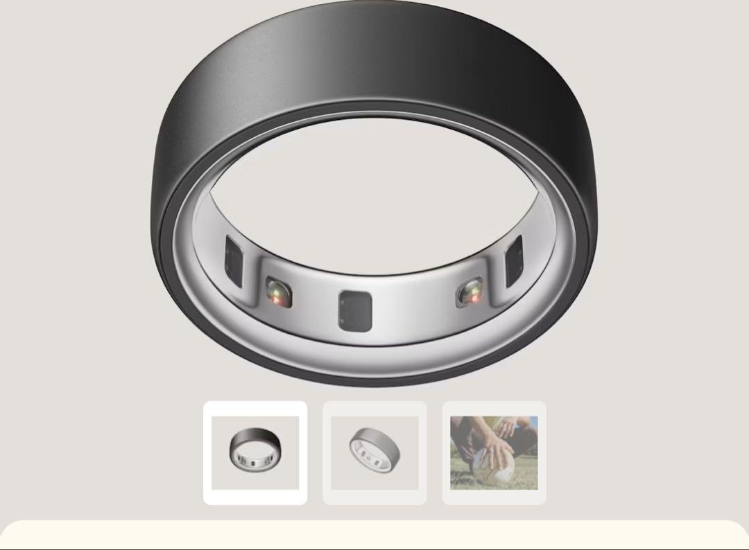 【最新モデル 第4世代】OURA RING GEN4 Stealth 12