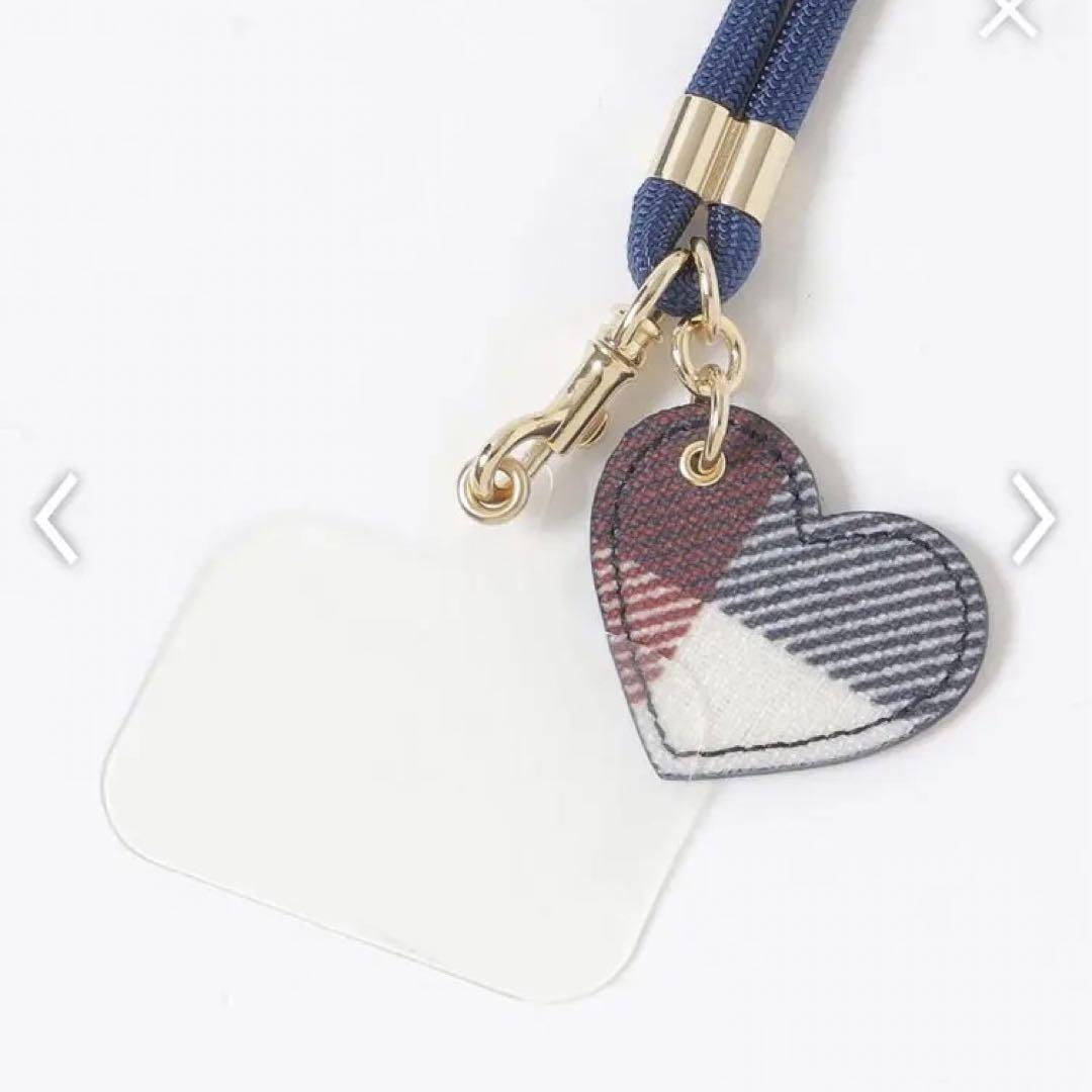 ブルーレーベルクレストブリッジ　スマホストラップ　新品