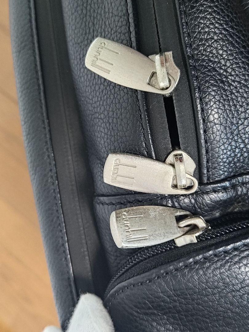 dunhill ダンヒル　リュック バックパック 本革 レザー　ブラック